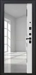 Дверь ДвериПРО Квадро ФЛЗ-618 Белый матовый DPRO227965 фото