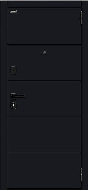 Товар Дверь Браво Прайм/SBlack-Black Shell/White Silk DIS007436