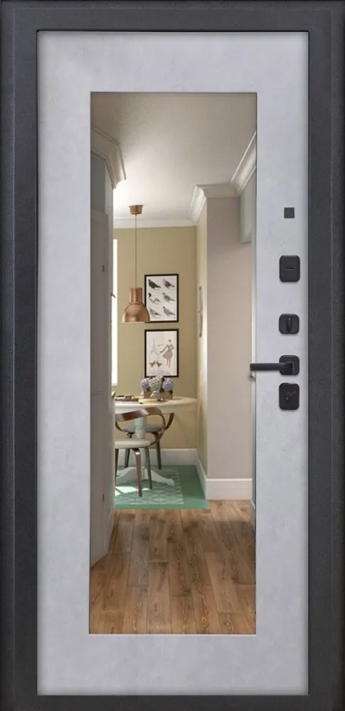 Товар Дверь ДвериПРО Элфи ФЛЗ-603 Бетон снежный DPRO228161